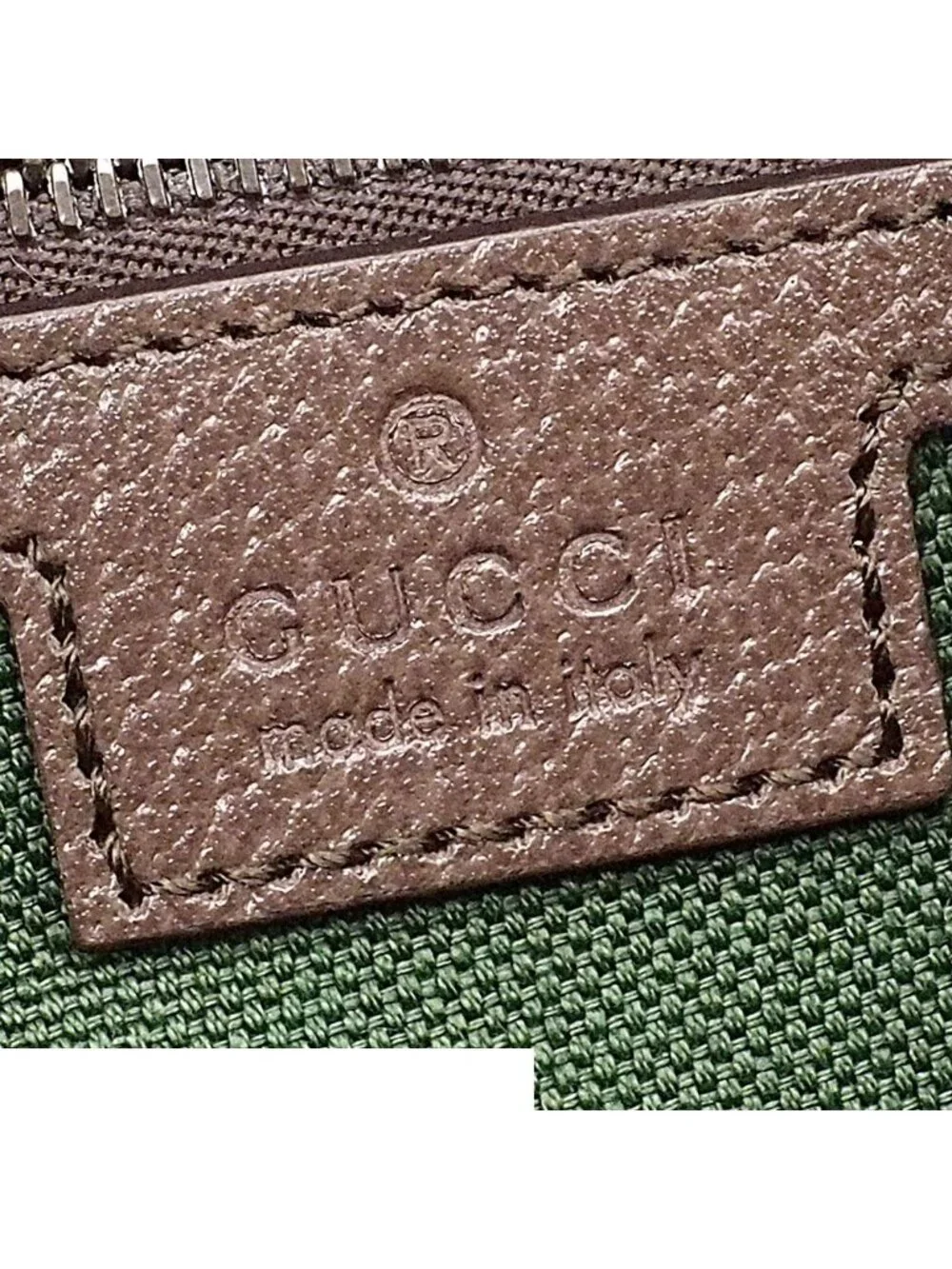 Gucci Ophidia Small Cross Belt Bag ‎ Beige Dark Brown GG Supreme Canvas 2-Way